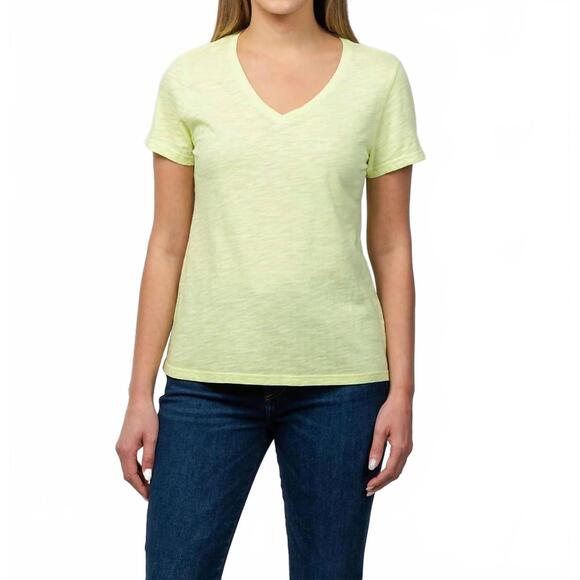 ELLIOTT LAUREN Tops - NEW ELLIOTT LAUREN short sleeve v-neck tee in mojito